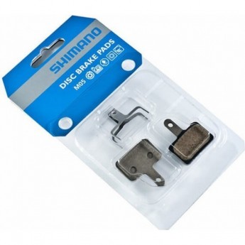 Тормозные колодки, для дисковых тормозов SHIMANO M05, пара, пластик